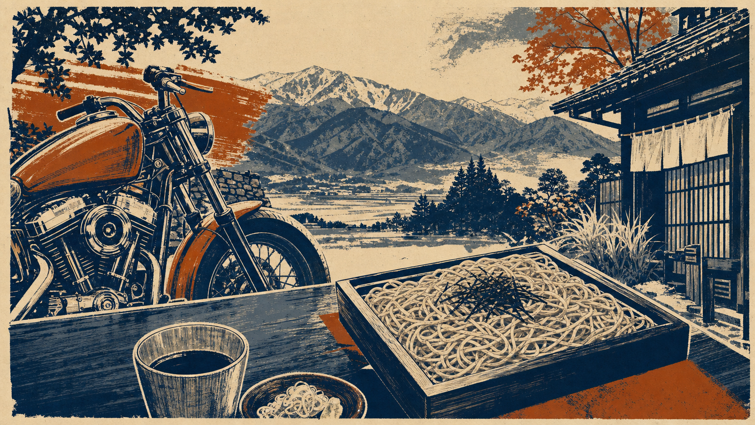 安曇野IC周辺(安曇野・昼食)