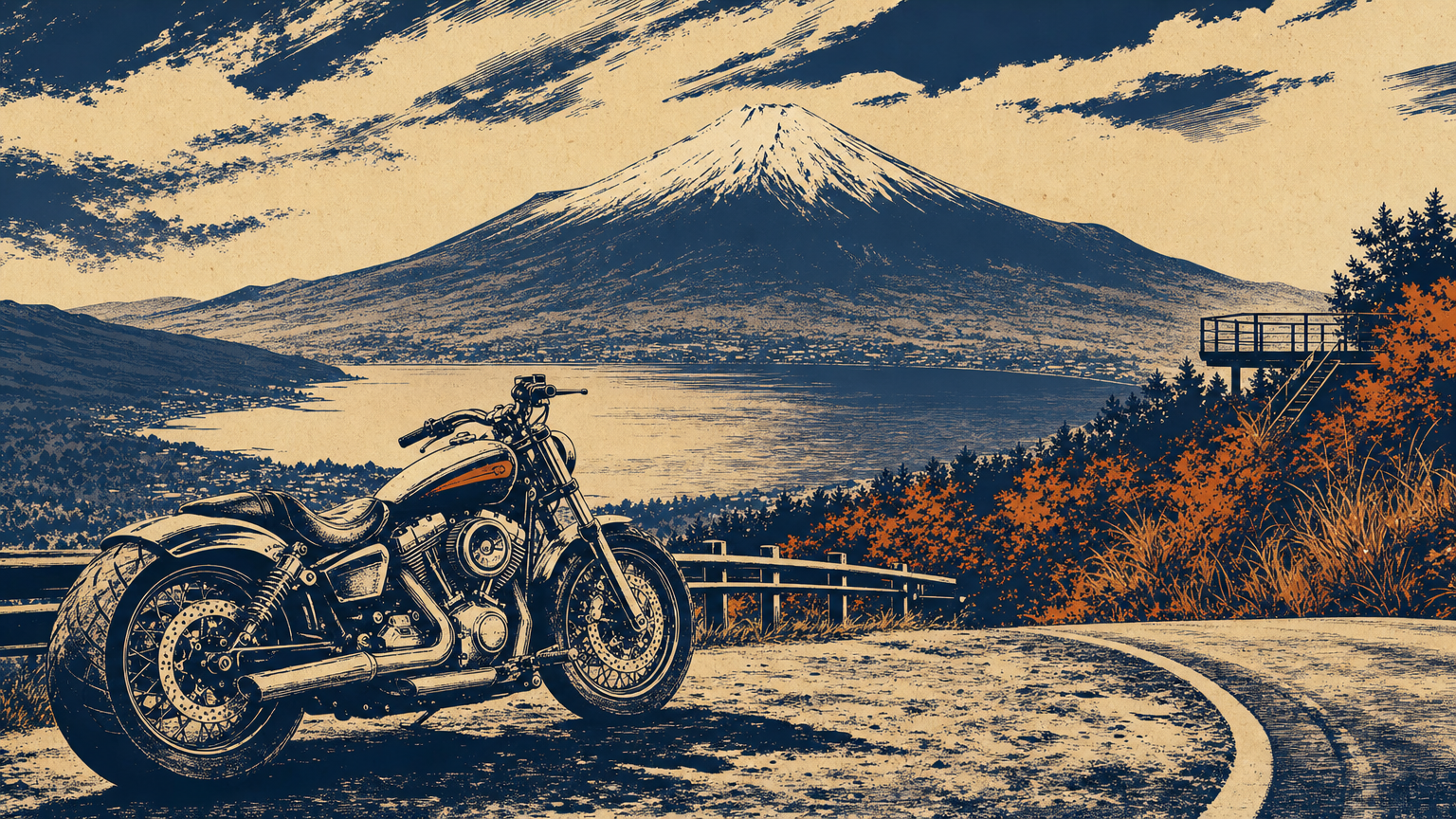 山中湖明神山パノラマ台